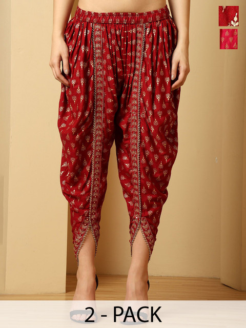 URBAN KANYA Women Floral Printed Loose Fit Slip-On Salwar