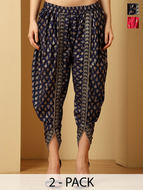 URBAN KANYA Women Pack Of 2 Printed Loose Fit Salwar