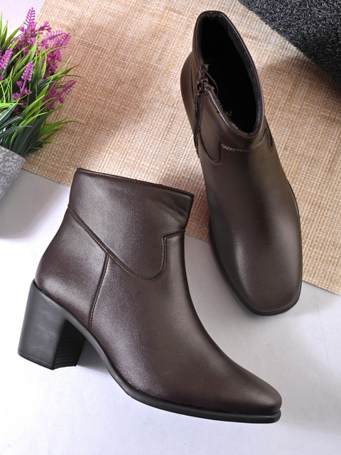 The Roadster Lifestyle Co Block-Heeled Boots