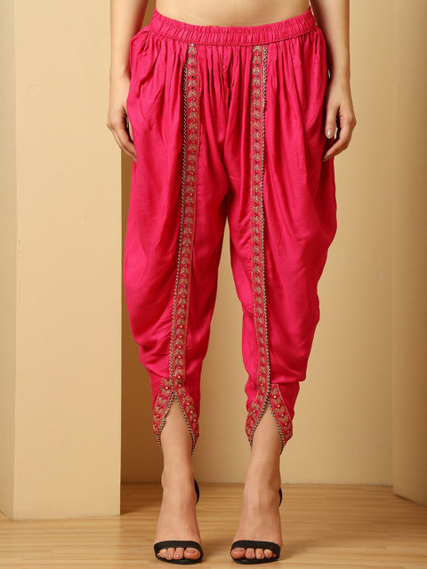 URBAN KANYA Women Pack of 2 Embroidered Mid-Rise Dhoti Salwar - Image 2