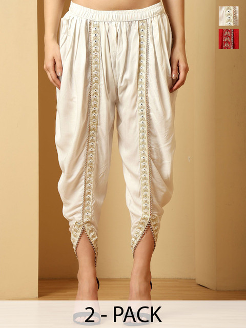 URBAN KANYA Women Embroidered Loose Fit Salwar