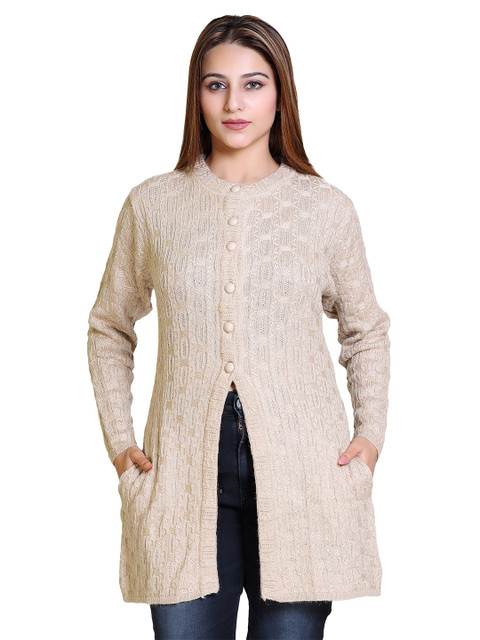 Varenyam Women Longline Cardigan
