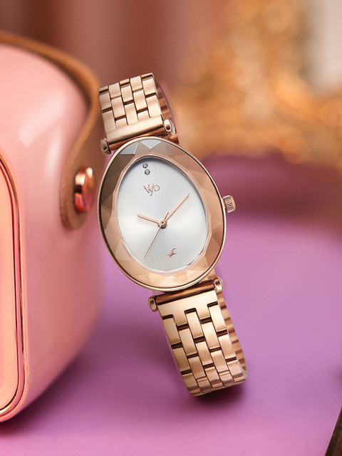 Fastrack Vyb 6.0 Prodigy Women Dial & Bracelet Style Straps Analogue Watch FV60097WM01