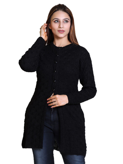 Varenyam Women Longline Cardigan
