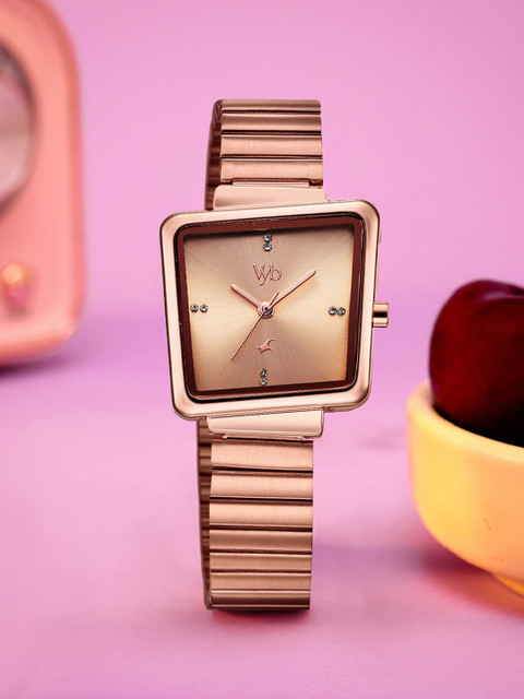 Fastrack Vyb 6.0 Striker Women Dial & Straps Analogue Running Watch FV60098WM02W