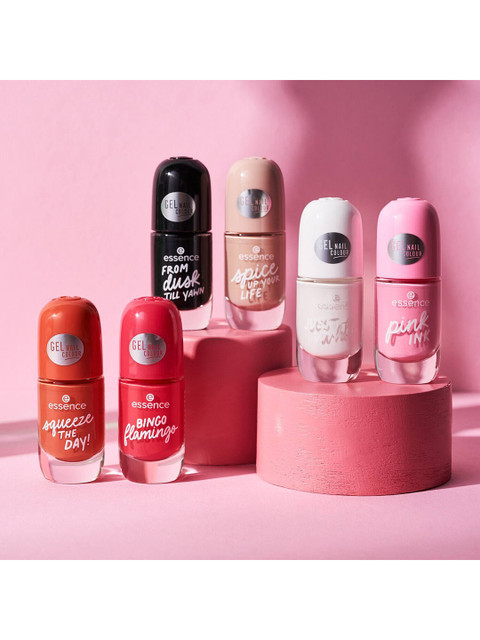 essence High-gloss Gel Finish Nail Colour 8 ml - Just White 33 - Image 5