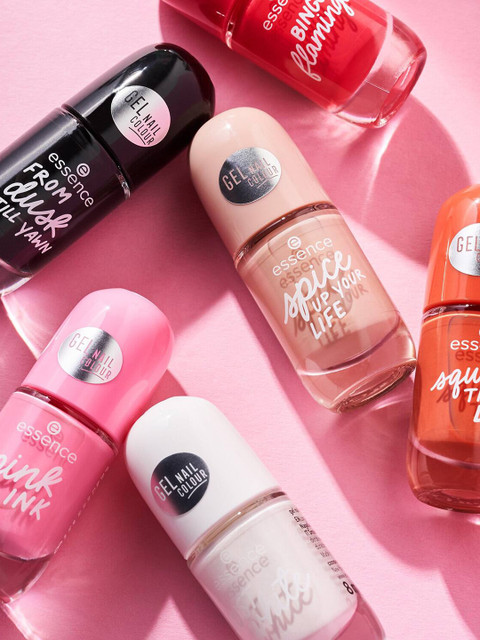 essence High-gloss Gel Finish Nail Colour 8 ml - Just White 33 - Image 4