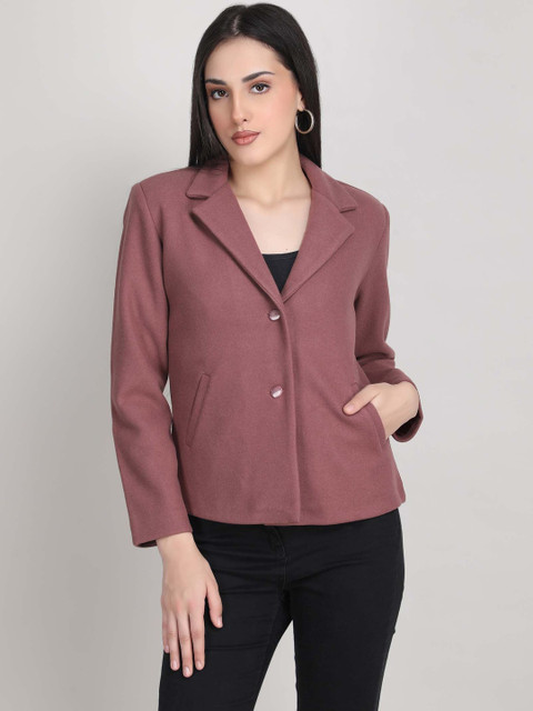 Blue Ronin Notched Lapel Full Sleeves Single-Breasted Blazers