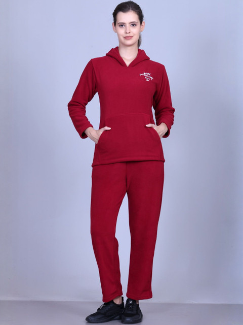 ETC Heavy Winter Hooded Woolen Night Suit