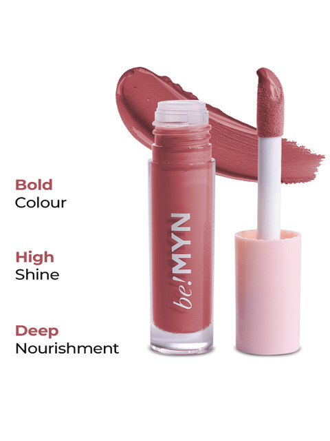 Be!Myn Poutstanding Hydrating High Shine Lip Gloss with Peptides 4 ml - Brownie Bliss LG05