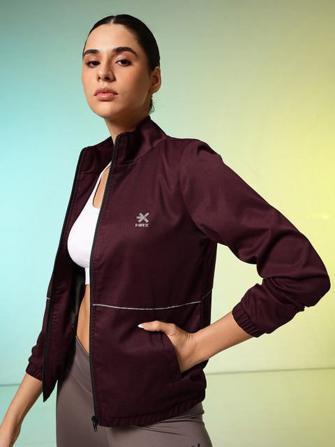 HRX by Hrithik Roshan Mock Collar Training Sporty Jacket