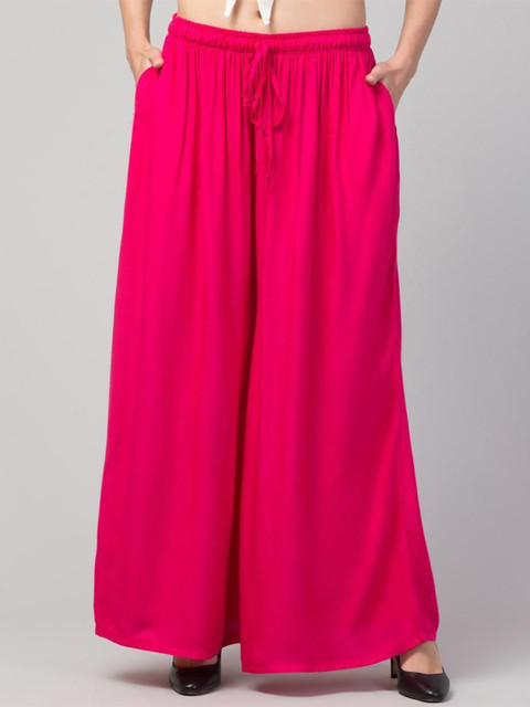 Thrifty Thread Flared Knitted Palazzos