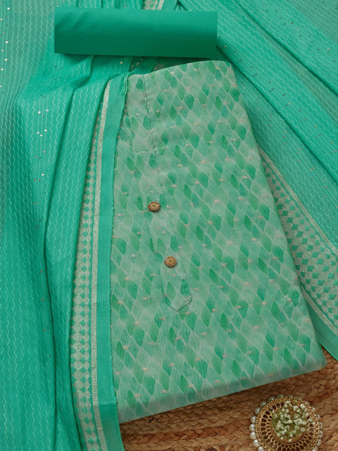 Soch Printed Unstitched Dress Material