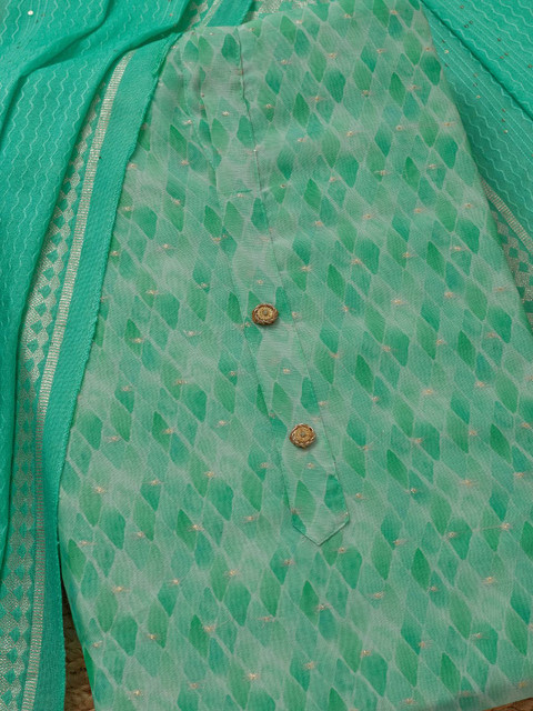 Soch Printed Unstitched Dress Material - Image 2