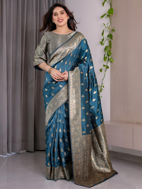 Shriyangan Woven Design Zari Kanjeevaram Saree