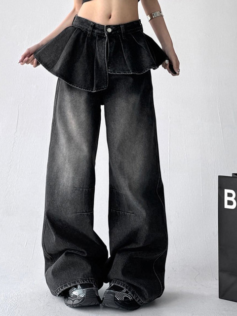 StyleCast Women Regular Fit Mid-Rise Dark Fade Cotton Jeans