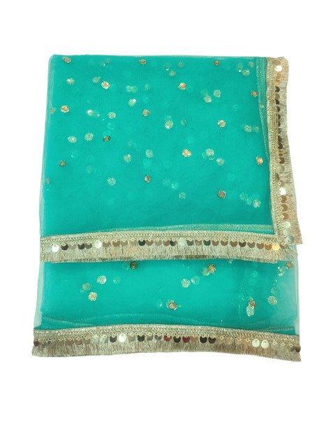 Navti Creations Embroidered Sequinned Dupatta