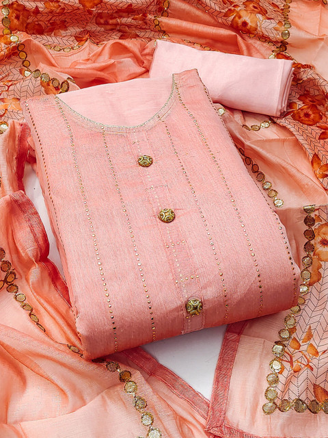 NEGRONI Embroidered Unstitched Dress Material