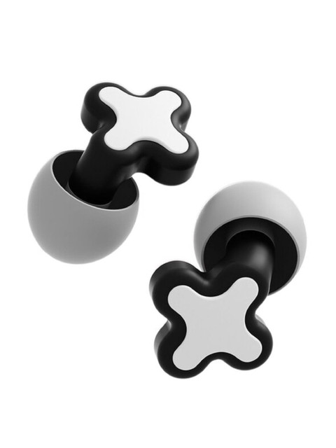 AUGEN Set Of 2 Noise Canceling, Reusable Silicone Earplugs For Hearing Protection