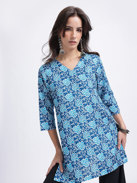 Anouk Rustic Ethnic Motifs Print Straight Kurti