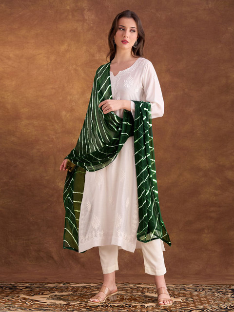 Dupatta Bazaar Dyed Leheriya Dupatta