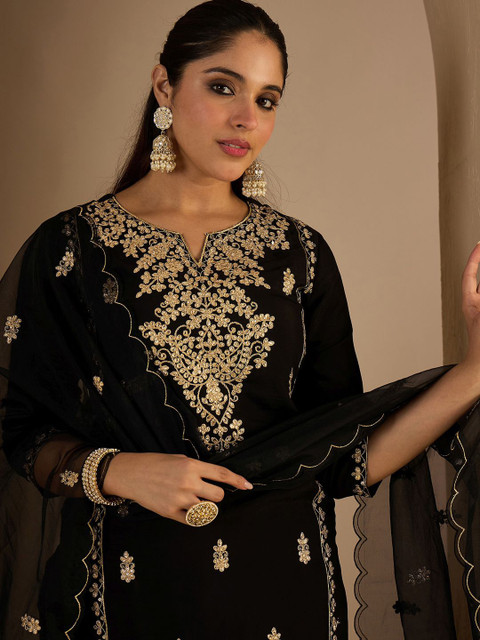 Indo Era Women Ethnic Motifs Printed Kurta with Trousers & Dupatta