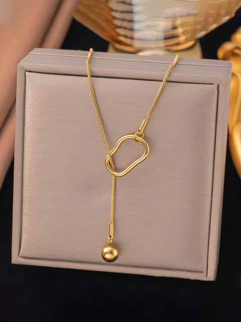 Designs & You Gold-Plated Stainless Steel Minimal Chain