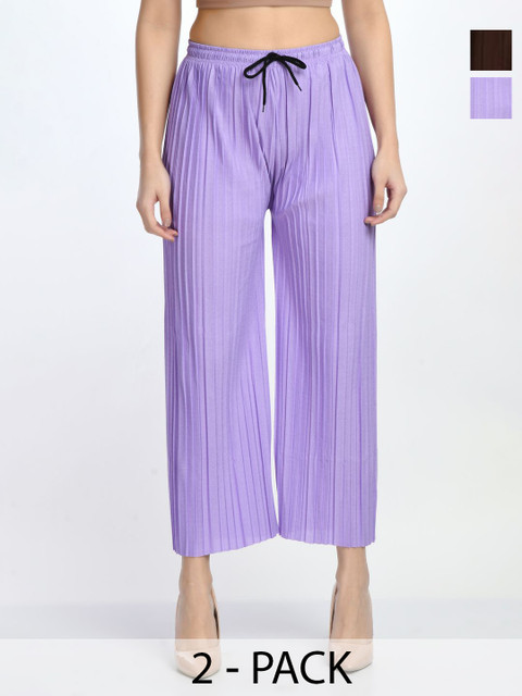 Gladly Women Pack Of 2 Straight Palazzos