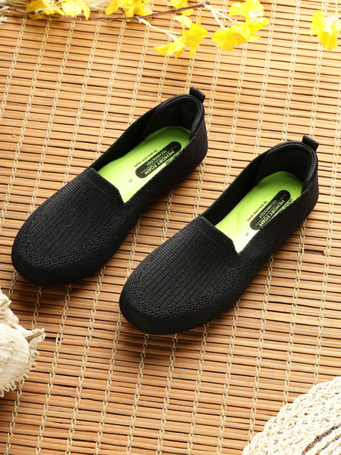 WELCOME Slip-On Memory Foam Flexible Walking Training Elegant Ballerina