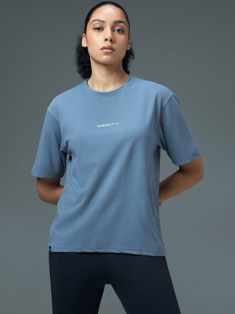 Technosport SS25 Round Neck Antimicrobial Boxy T-Shirt