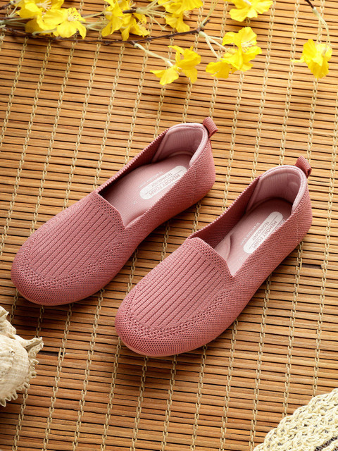 WELCOME Slip-On Memory Foam Flexible Walking Training Elegant Ballerina