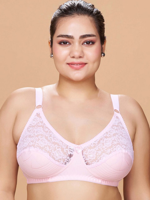 Sztori Floral Non-Wired Non Padded Full Coverage Bra