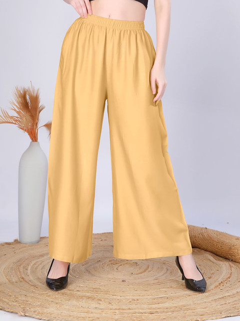 Vivika Women Flared Palazzos