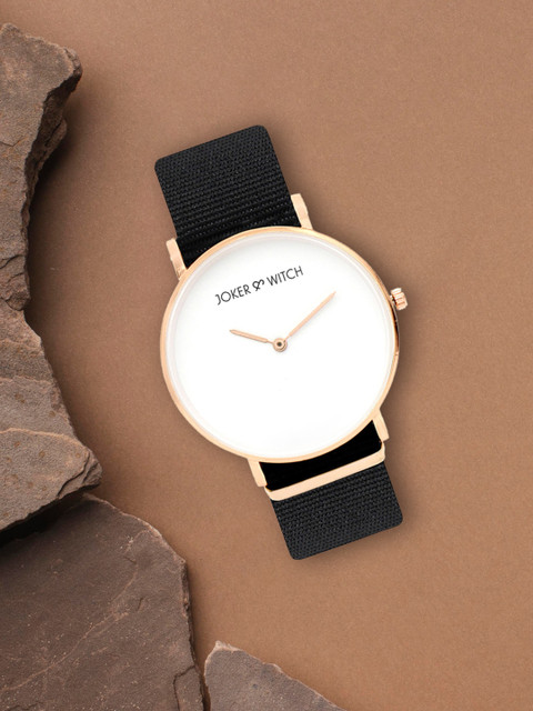 JOKER & WITCH Unisex White Analogue Watch AMWW426