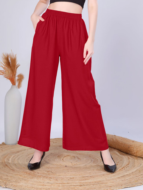 Vivika Women Flared Palazzos