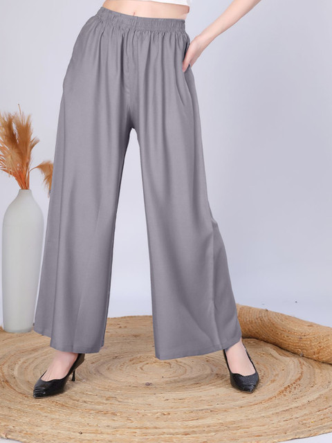 Vivika Women Flared Palazzos