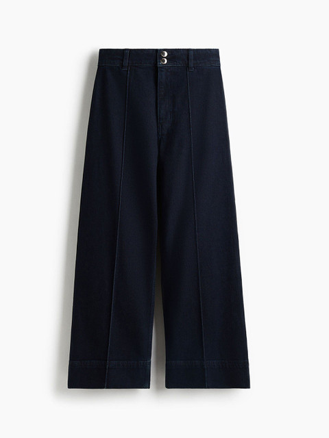H&M Women Wide High Ankle Jeans