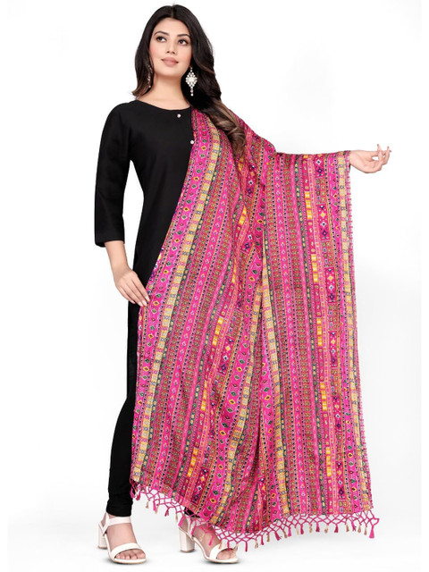 AKSHADEEP Patola Printed Dupatta