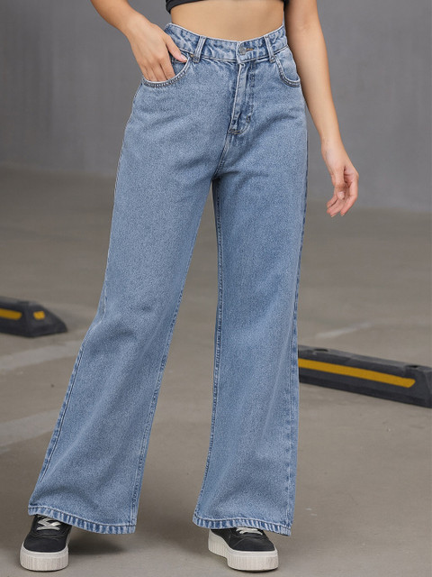 MERCEL Women High-Rise Light Fade Stretchable Jeans