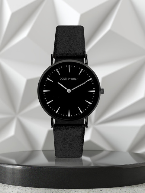 JOKER & WITCH Women Black Analogue Watch
