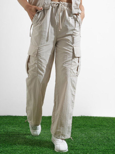 Street By Tokyo Talkies Women Regular Fit Cargo Trousers