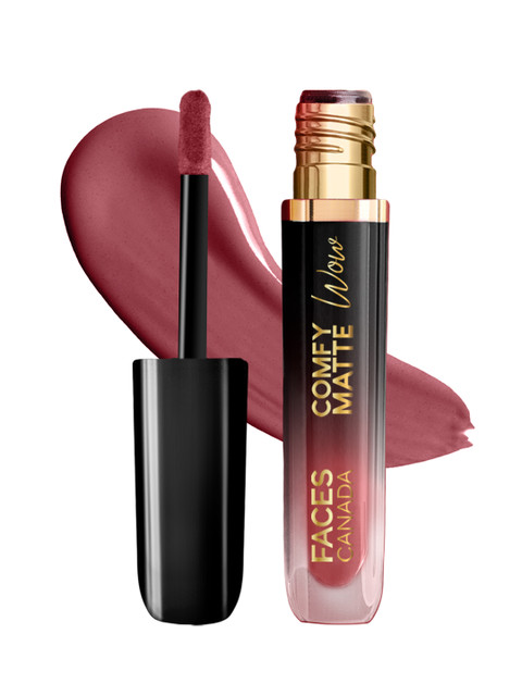 FACES CANADA Comfy Matte Wow Liquid Lipstick - 3.8ml - Mauve Majesty 08