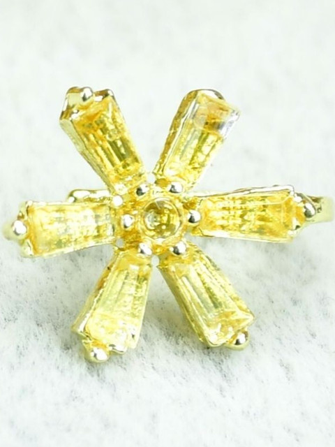 SOWPEACE Gold-Plated Star Flower Nosepin