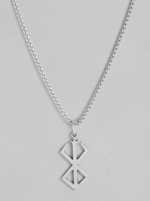 PARIS HAMILTON Silver-Plated Berserk Pendant with Chain