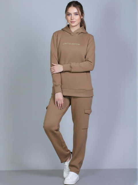 The Roadster Lifestyle Co Long Sleeve Hooded Sweatshirt & Trousers Co-Ords