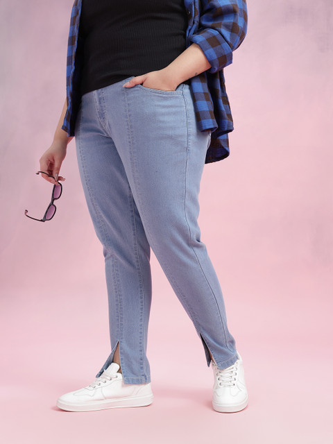 DressBerry Curve Women High-Rise Stretchable Jeans