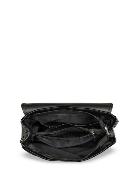 ZOUK Geometric Printed Structured Handheld Bag - Image 5