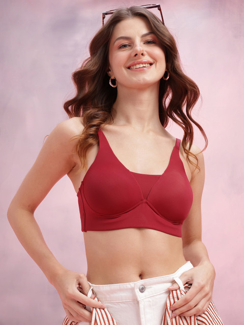 DressBerry Multiway Straps Medium Coverage Lightly Padded T-shirt Bra FSN11B