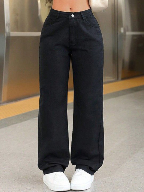 R.Code by The Roadster Life Co. Women Jean Boyfriend Fit High-Rise Stretchable Jeans