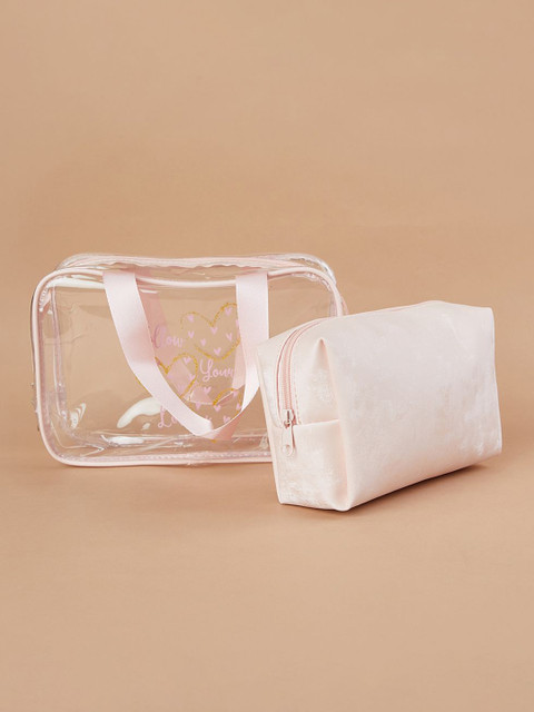 Ginger by Lifestyle 2 Pieces Other Prints Vanity Bag Travel Accessory